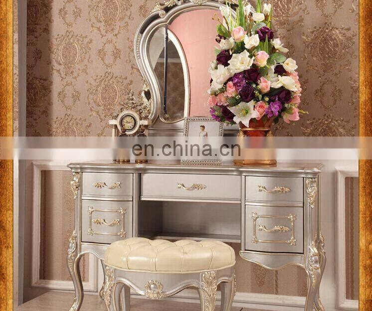 2021 European princess Solid wood classic sofa bed carved double beds design