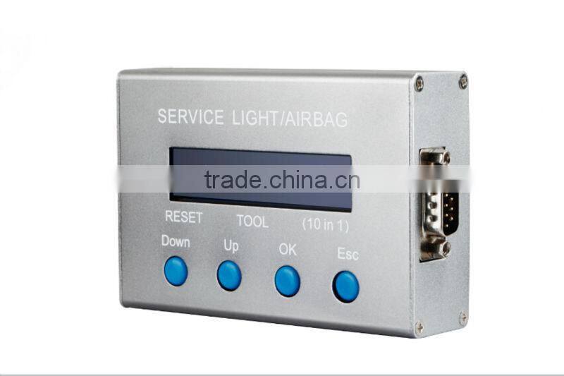 Car/vehicle diagnosis Universal 10 in 1 Service Light & airbag crash data reset tool