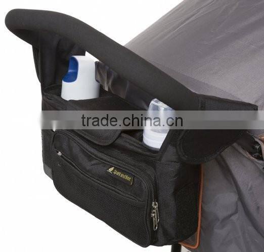 Premium Stroller Cup Holder Baby Accessory/Diaper Bag Stroller organizer