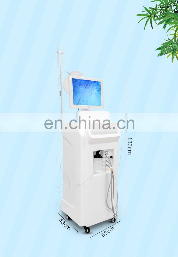 Factory Dual-Screen Water Oxygen Jet Facial Machine Facial Deep Clean Hydration Firm Lifting Skin Care Beauty Instrument