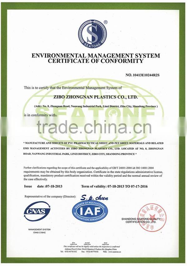 Pharma Grade PVC/PVDC/PE Film,Blister Packing Film,Packaging Material