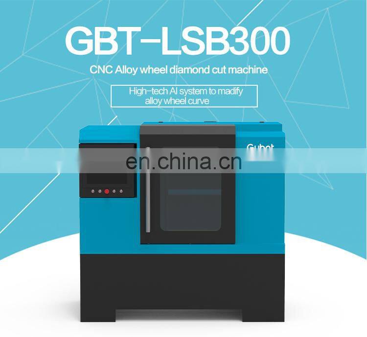 Servo motor wheel CNC lathe machine wheel surface cutting machine rim repaire machine