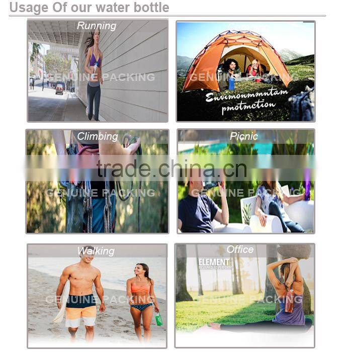 Huge container reusable water bottle for outdoor sports