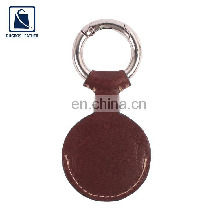 Leading Manufacturer of 2021 New Arrival Elegant Design Luxury Fashion Style Genuine Leather Airtag Key Chain