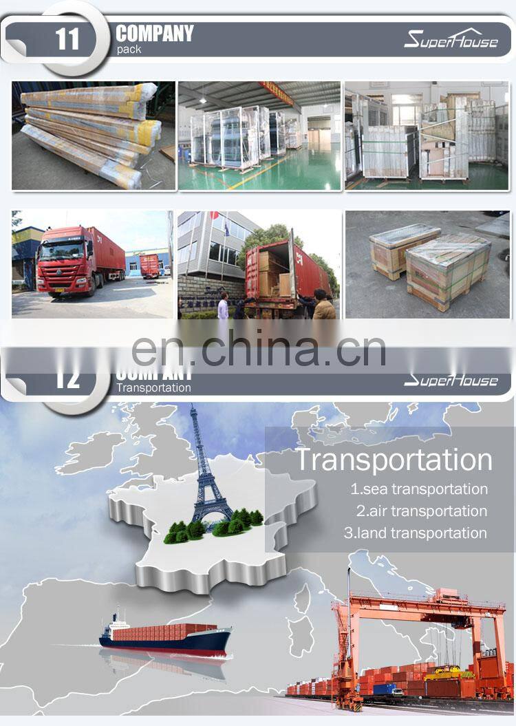 Superhouse Hurricane Rated 10 Years Warranty High Performance Hotel Aluminium Hinged Door