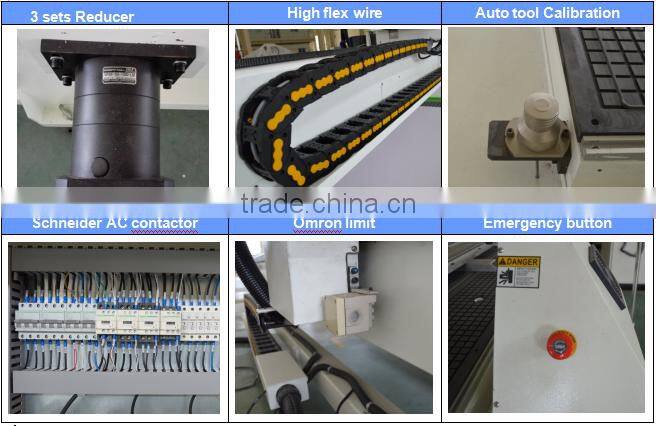 China supplier 4 axis cnc router machine, wood carving cnc router for doors