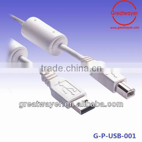 USB B type to USB A male for customer electronic