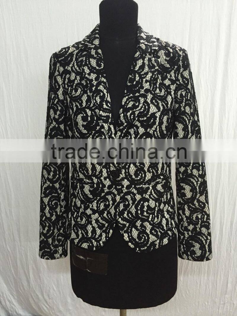2015 new Embroidery fabric neck designs for casual women western dress