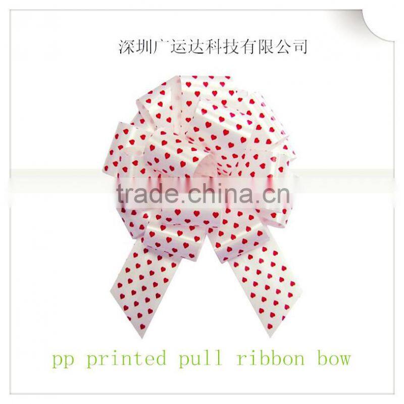 Red Satin Hongkong Pull Bow,Gaint Metallic Decoration Ribbon,Celebration Wedding Ribbon Bow,well use on any possible occassion