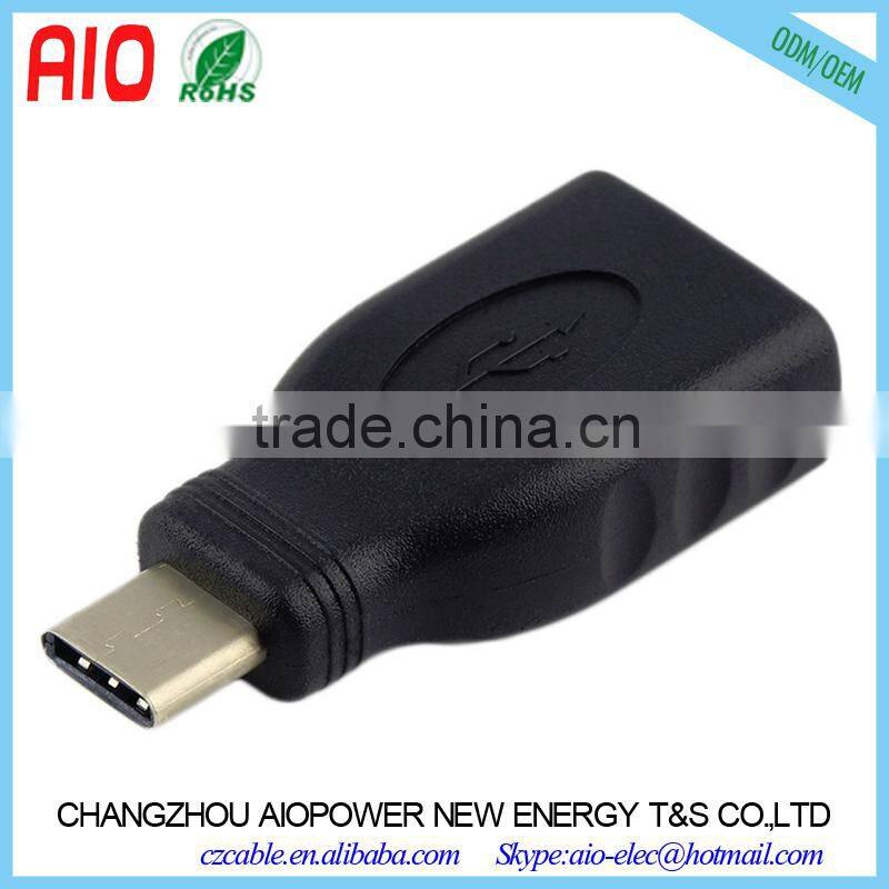 10Gbps Super Speed USB 3.0 A Type Female USB 3.1 C Type Male Adaptor connector for Macbook
