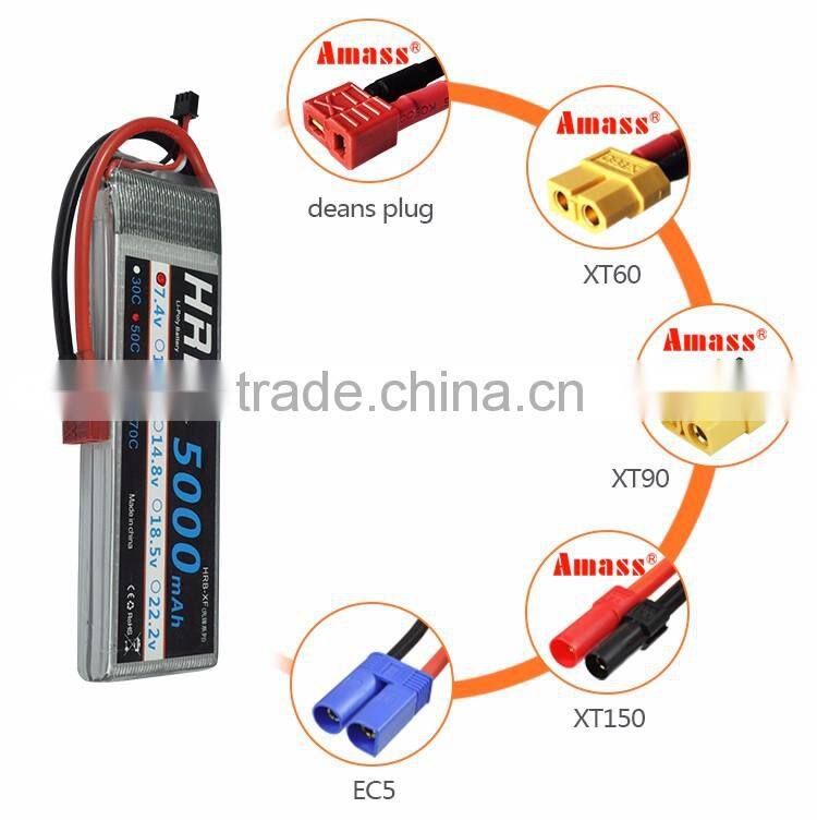3.7v/7.4v/11.1v/14.8v/18.5v/22.2v 2200mah/2600mah/3600mah/5000mah rc lipo battery batteries