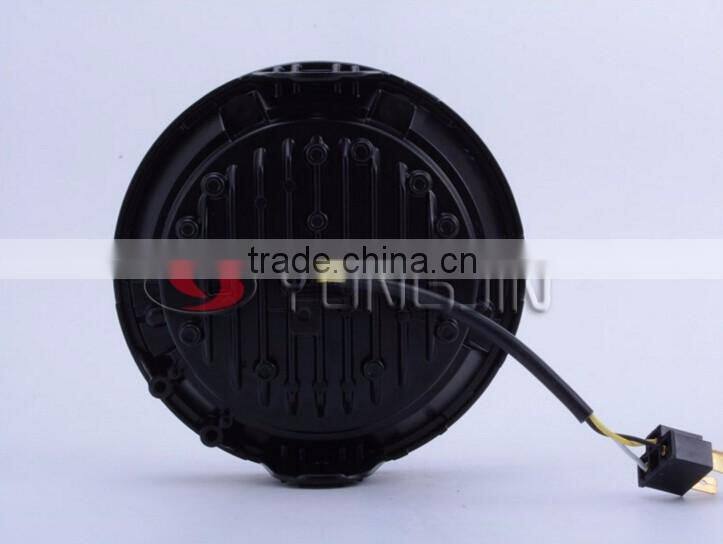 7 Inch Motorcycle LED DRL Projector Headlights With Angel Light for Honda