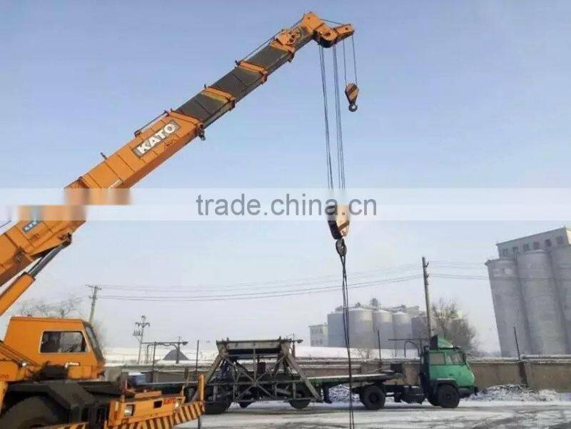 original Japan made used excellent rough terrain crane kato 25t in shanghai