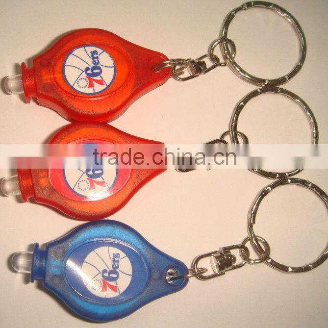 2014 summer hot selling led bike light , custombulk graduation gifts,wedding thank you gifts for guests led flashlight keychain