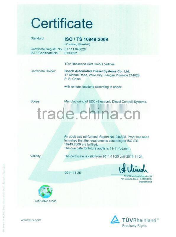 genuine parts diesel engine fuel injector ISBE 2830957