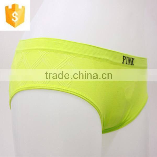 High quality and favourable candy color panties