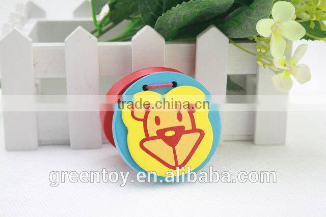 baby musical toys wooden castanets toy