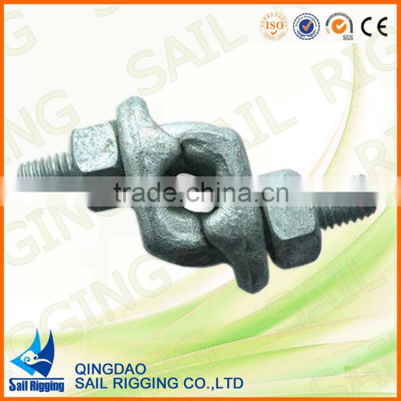 zin plated din1142 wire rope clip