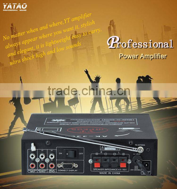 replacing amplifier tubes YT-336 with USB/SD/remote control