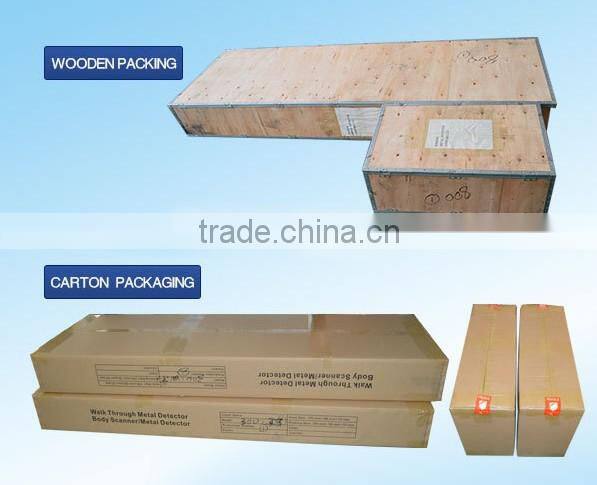 MCD-500A 6 Zone security metal detector Special Events Metal Detector walk through scanning door scanner gate