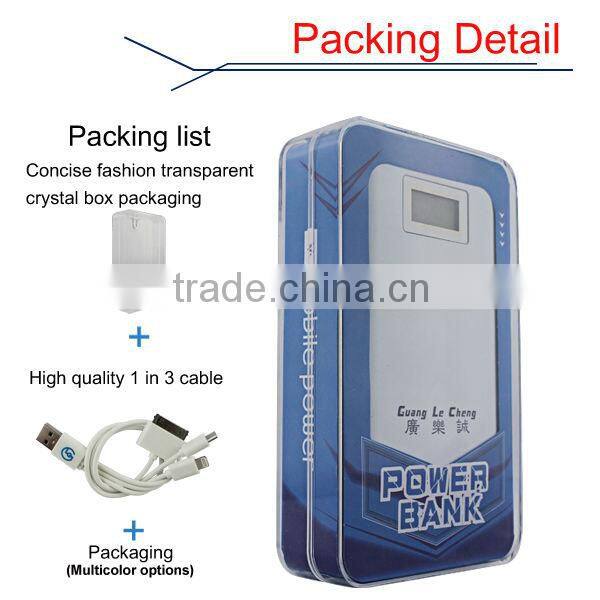 Manufacturer Wholesale 13000mAh mobile power supply bank