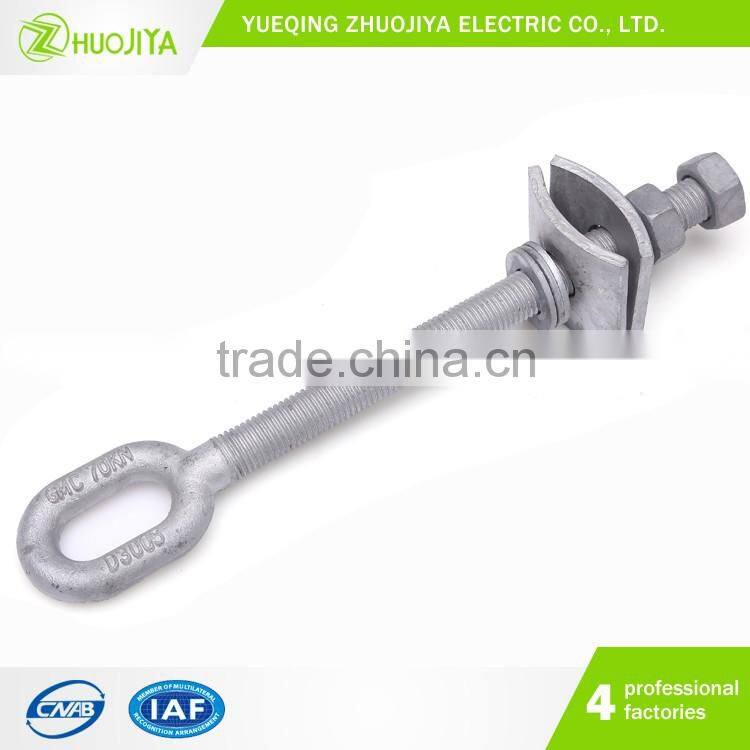 Zhuojiya High Strength Hardware Component For Grade8.8 Lifting Eye Bolts With All Thread