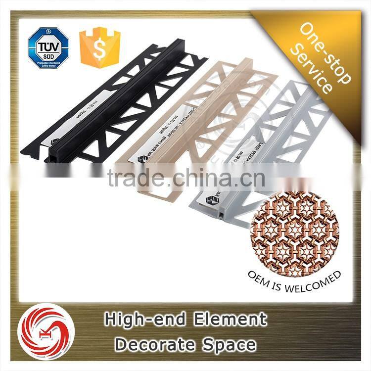 Durable material flexible PVC tile expansion joints