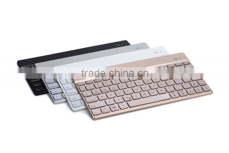 Universal 7 color backlit keys Backlit Bluetooth 3.0 Keyboards For Ios,Windows and Android