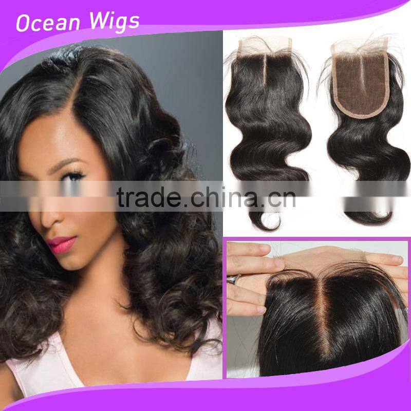virgin brazilian two tone lace closure piece