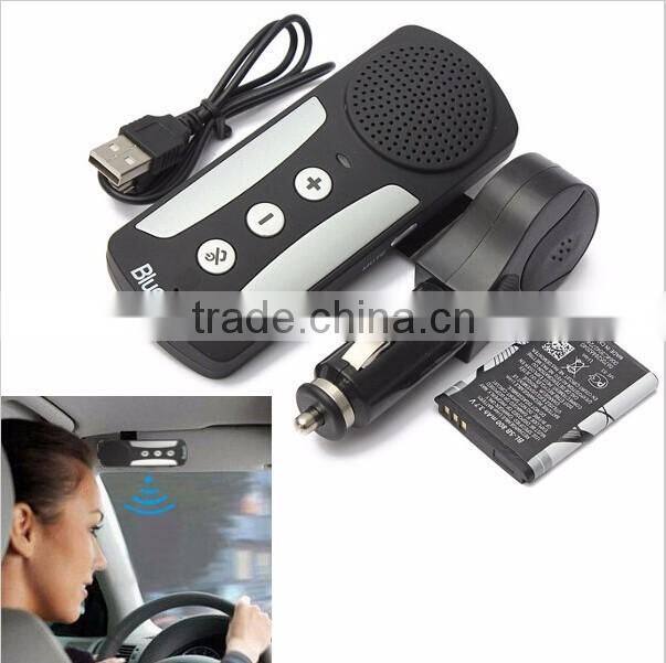 V4.0 Universal Multipoint Cell Phone Handsfree Bluetooth Car Kit Handsfree Speaker for iphone/HTC/galaxy