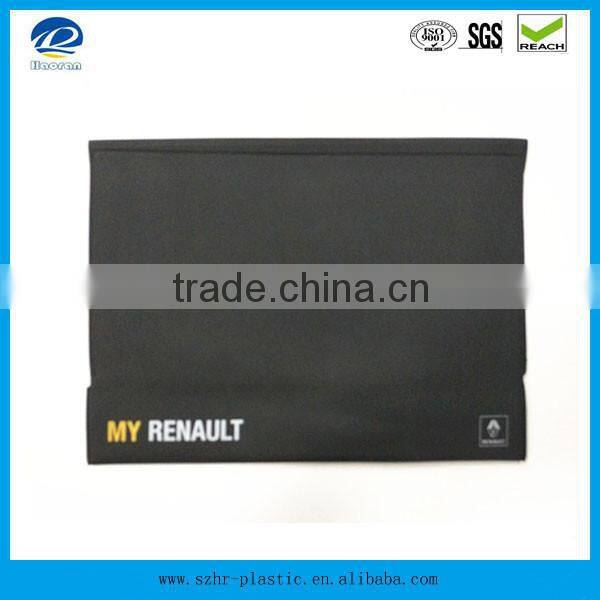 Tri-fold Plastic PVC Car Document Cover