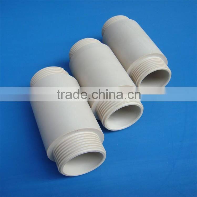 OEM engineering plastic molded products cnc machined plastic TECHTRON PPS bushing sleeve