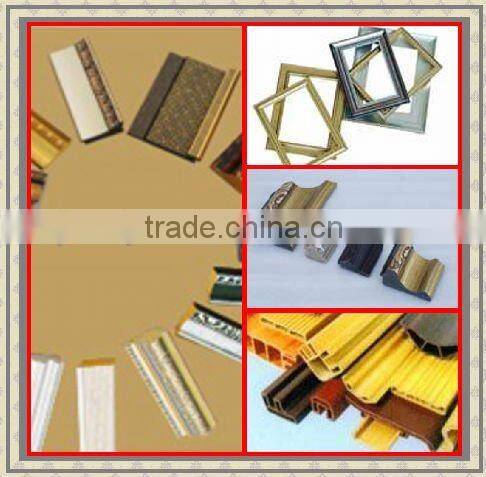 CE 4 inch width PS picture frames/profile extrusion line with good performance