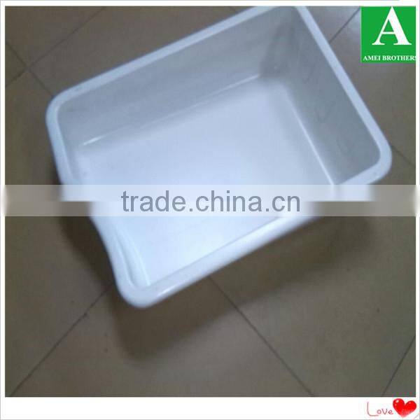 white color ps thick vacuum forming counter plastic tray