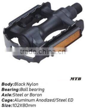 Bike MTB Nylon Pedal Bicycle Plastic Foot Pedal