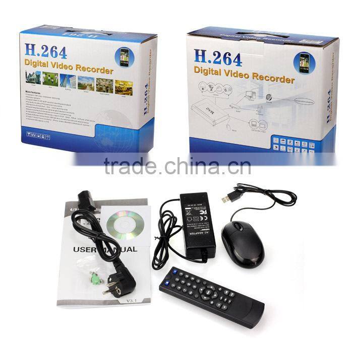 2015 hot products 8ch AHD dvr with 720P Real-time recording cctv camera nvr