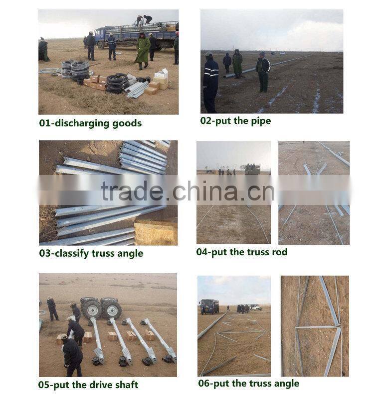 Three Wheels and Four Wheels Towing Pivot Agriculture Irrigation System for Sale