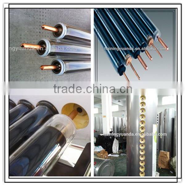 Stainless steel Vacuum Tube Compact Pressurized Solar water heater