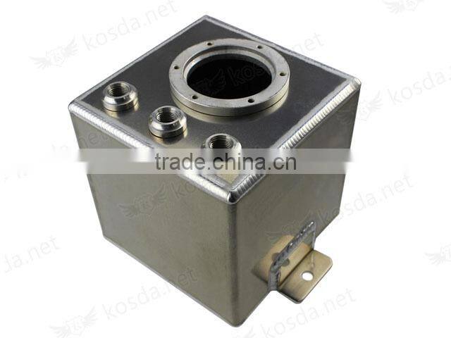 Square 2L Aluminum Fuel Surge Tank