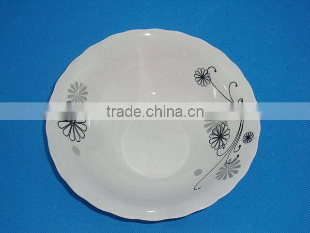 Daily used porcelain salad bowl,ceramic fruit bowl,rice bowl ceramic made in china