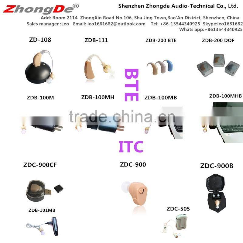 2016 Invisible micro ear sound amplifier for deaf