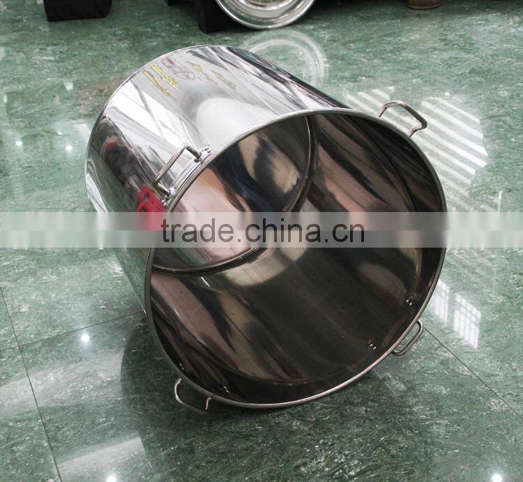 China Products large 555 stainless steel non stick glazed stew pots