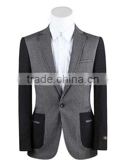 New and trendy design double-breasted suit fashion slim cut men suits