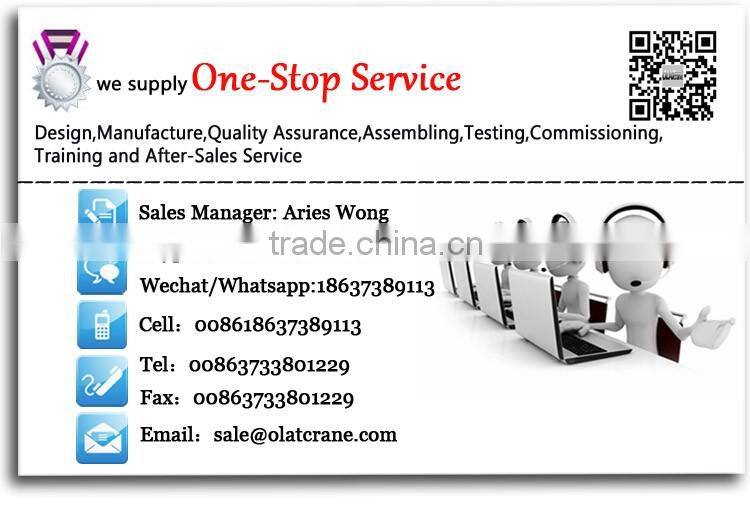 0.5~5ton Electric small single girder mobile eot crane