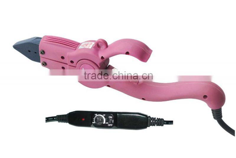 hot loof hair extensions iron, 100% tefulong heating plate