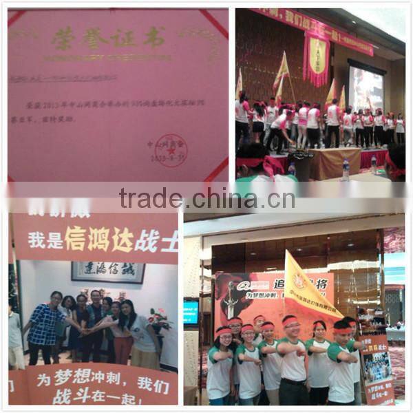 red fabric lampshade lighting&crystal chandelier&fashion pendant lamp