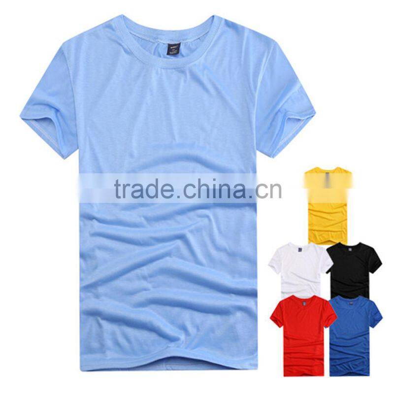 100% polyester cheapest promotion t shirt wholesale,bulk quantity custom logo 0.50 t-shirts from GuangZhou Manufacturer