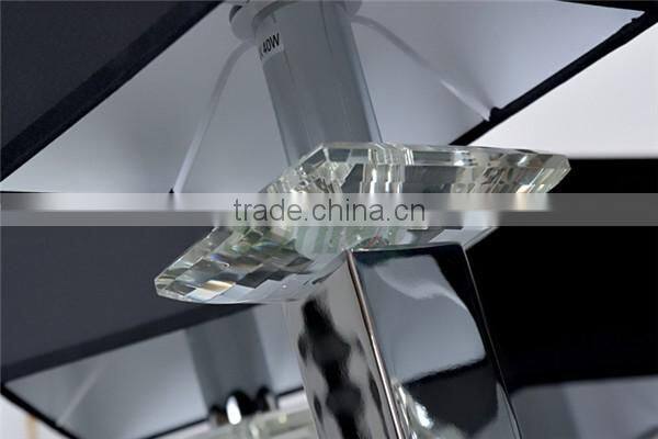 Modern Style chandelier lamp/Premium quality Chromed pendant lamps/ with lampshade hunging lighting
