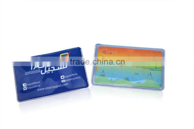 Plastic CMYK Printing Name Card Holder
