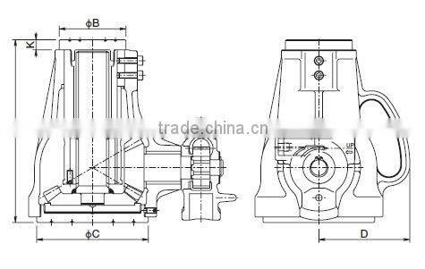 High quality and Durable jack lift mechanical jack for industrial use
